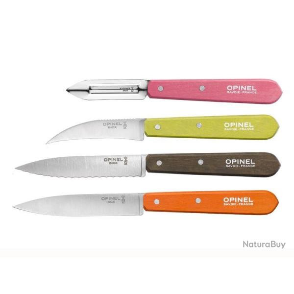 COF.OPINEL "LES ESSENTIELS DU CUISINIER" COL.PANACHES