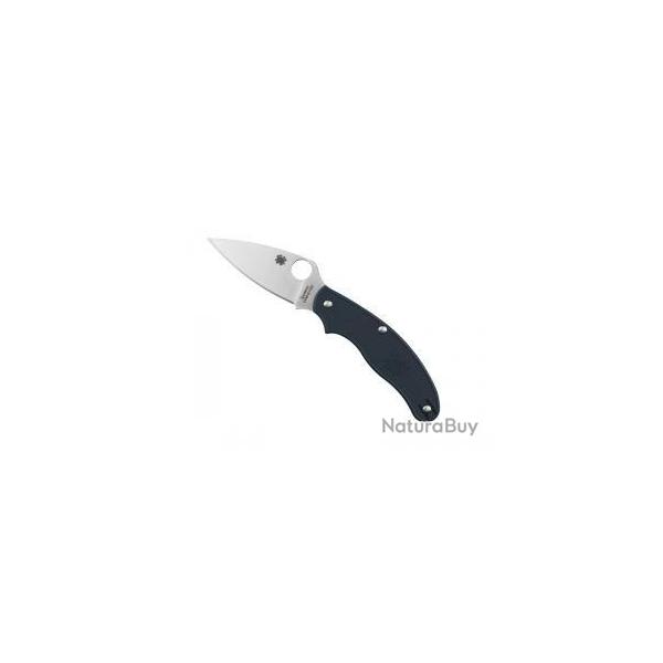BEL470 COUTEAU SPYDERCO "UK PENKNIFE" LAME ACIER MANCHE 10CM NOIR NEUF