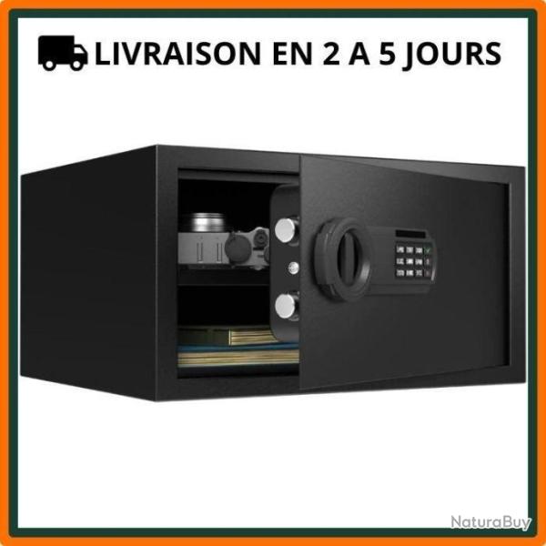 Coffre-fort pour pistolet - Pav� num�rique - Acier - Noir - Livraison et retour gratuits