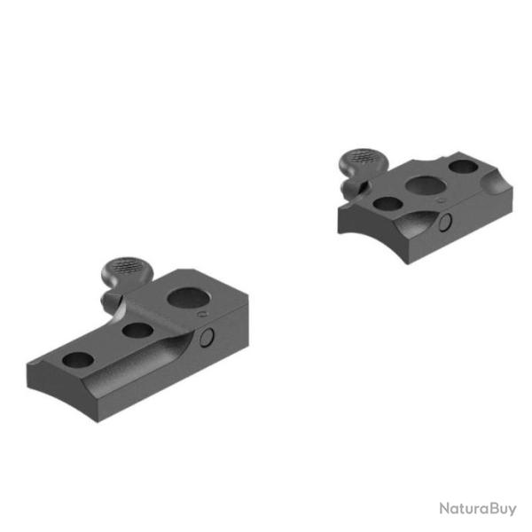 Embase QR LEUPOLD - Remington 700 - 2 Pi�ces - Noir Mat