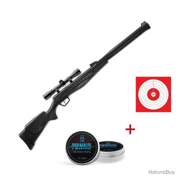 Pack carabine � plomb Stoeger RX20 S3 Suppressor Synth�tique et lunet - Pack Premium