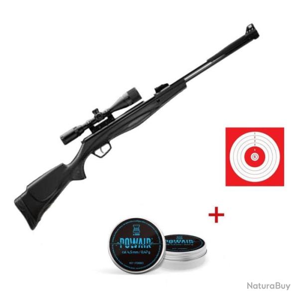 Pack carabine � plomb Stoeger RX40 Synth�tique et lunette 3-9x40AO - - Pack premium