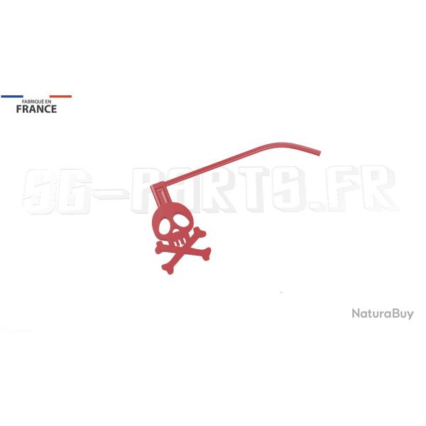 Drapeau t�moin de chambre vide style "Cr�ne de pirate" (Lot de 2 p�ces)