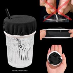 Protection de verre anti-drogue r&eacute;utilisable
