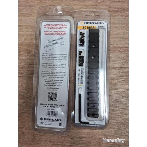 RAIL ACIER BERGARA B14 ACTION COURTE 30MOA