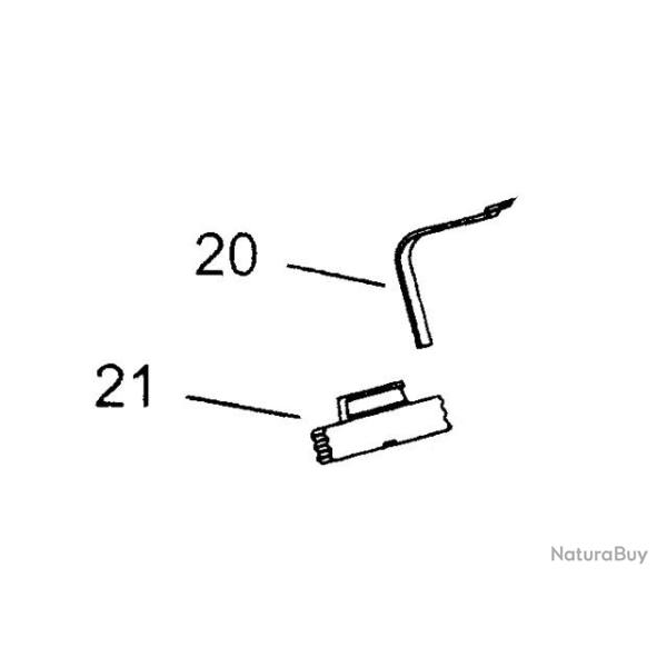 GLOCK      VERROU D�MONTAGE   origine  G42