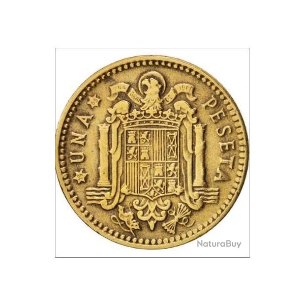 collection pi�ce UNA PESETA 1963 Francisco Franco CAUDILLO ESPAGNE Graveur Manuel Marin JIMENO