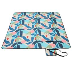 Couverture de pique-nique 200 x 200 cm tapis de plage grand pour camping parc cour ext&eacute;rieur surfac