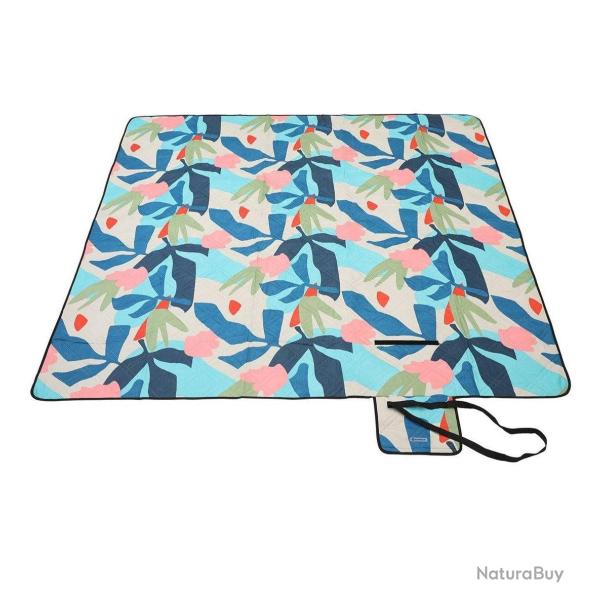 Couverture de pique-nique 200 x 200 cm tapis de plage grand pour camping parc cour ext�rieur surfac