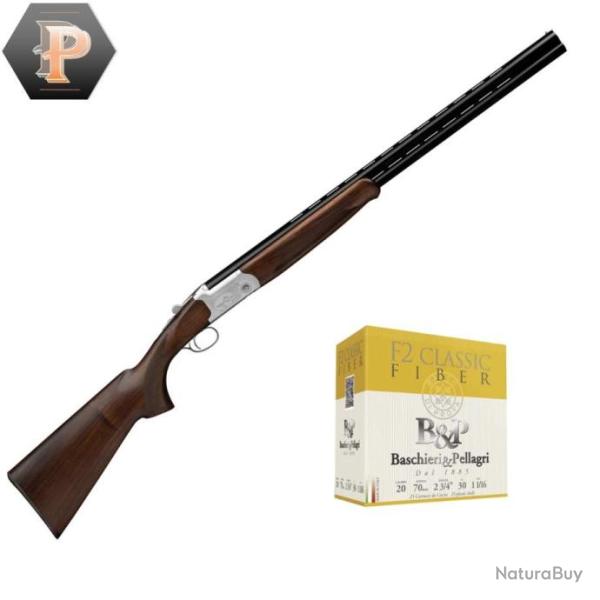 Fusil de chasse Yildiz extracteur Cal.20/76 + mun