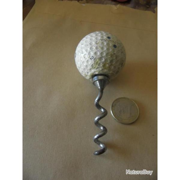 vintage tire-bouchon balle de golf A.E Penfold no� 2 annes 40