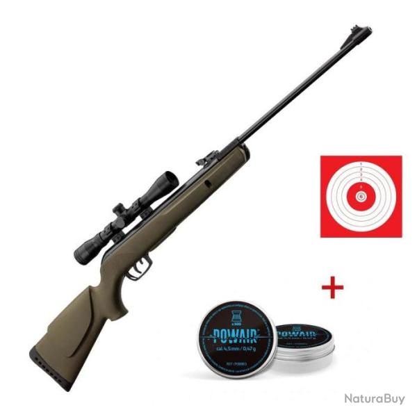 Pack carabine � plomb Gamo Big Cat 1000E Barricade - Cal. 4.5 Carabin - Pack premium