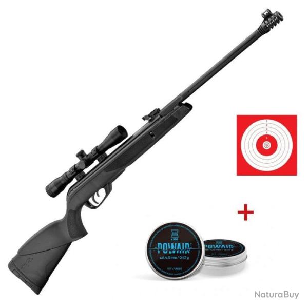 Pack carabine � plomb Gamo Black Bear et lunette 4x32 WR - Cal. 4.5 C - Pack premium