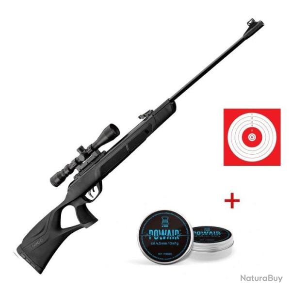 Pack carabine � plomb Gamo G-Magnum 1250 et lunette 3-9x40 WR - Cal. 4.5 - Pack premium