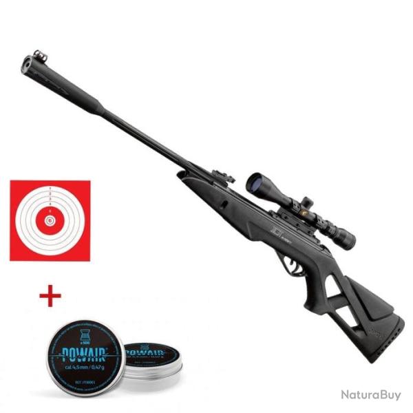Pack carabine � plomb Gamo Whisper IGT et lunette 3-9x40 - Cal. 4.5 C - Pack premium