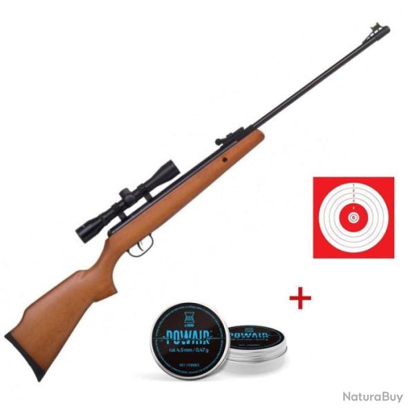 Pack carabine � plomb Crosman Optimus avec lunette 4x32 - Cal. 4.5 Ca - Pack first