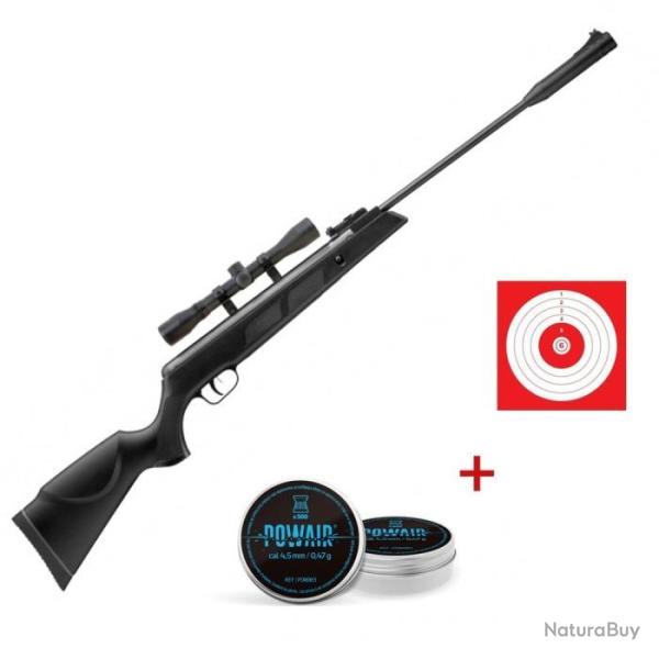 Pack carabine � plomb Artemis SR1000S avec lunette 4x32 - Cal. 4.5 - Pack premium