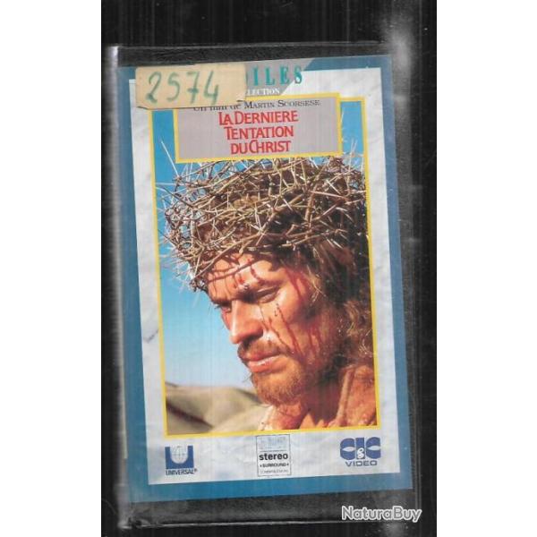 la derni�re tentation du christ   vhs , willem dafoe ,