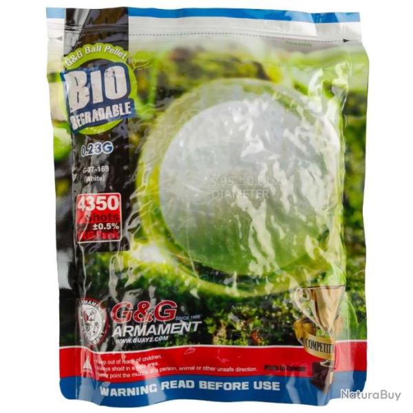 Billes 0.23g G&G 1KG bio