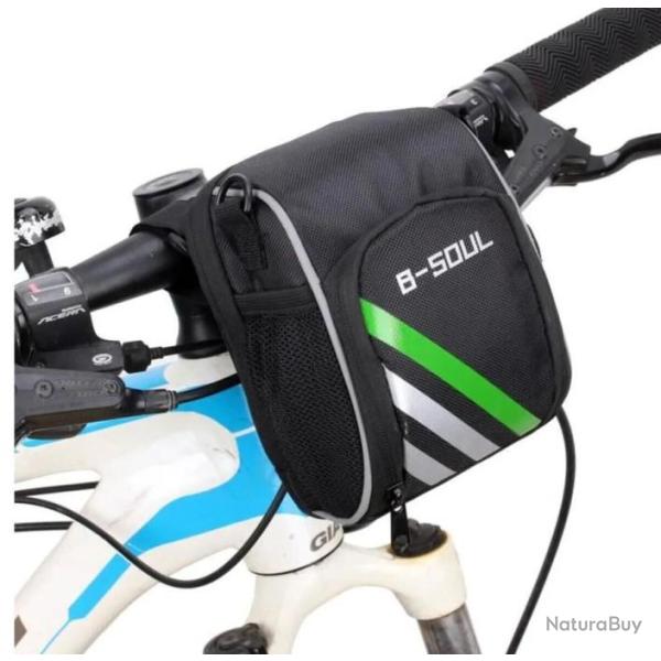 Sac/Sacoche Vlo Guidon VTT Rsistante  l'eau Porte-bagages avant Panier
