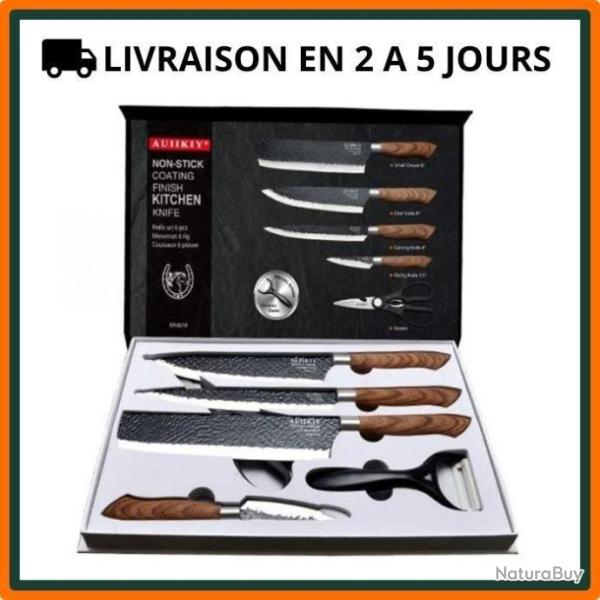 Ensemble de couteau japonais de cuisine - Livraison gratuite et gratuite