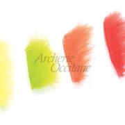 Lot De 100 Plumes Gateway 4 Pouces Aile Gauche - Fluo Orange - Empenne Pour Arc Hunting
