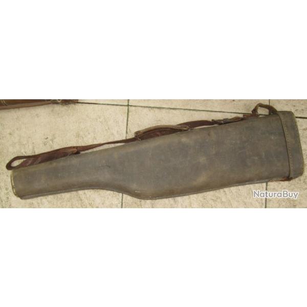 Ancien Etui jambon pour Fusil de chasse vers 1930(b)