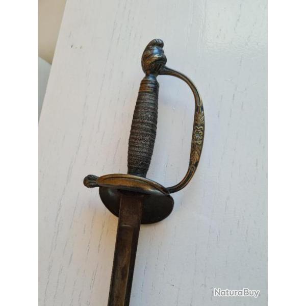 epee 1ere  restauration  modele 1816