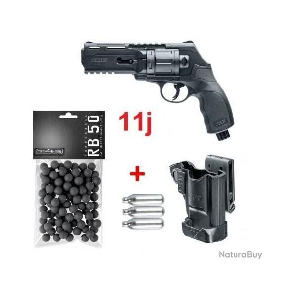 Pack complet HDR50 Umarex T4E 11J Home Defense + Holster B