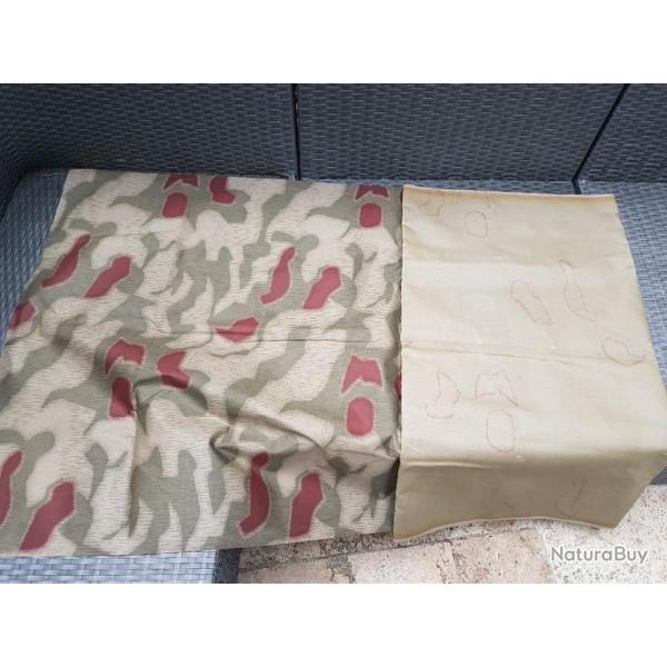 TISSUS CAMOUFLAGE  WW2 ALLEMAND NEUF 100x100