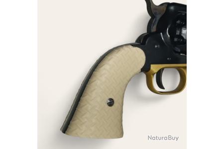 Plaquettes Colt 1851 Pietta ivoire - Pièces détachées d'armes à poudre