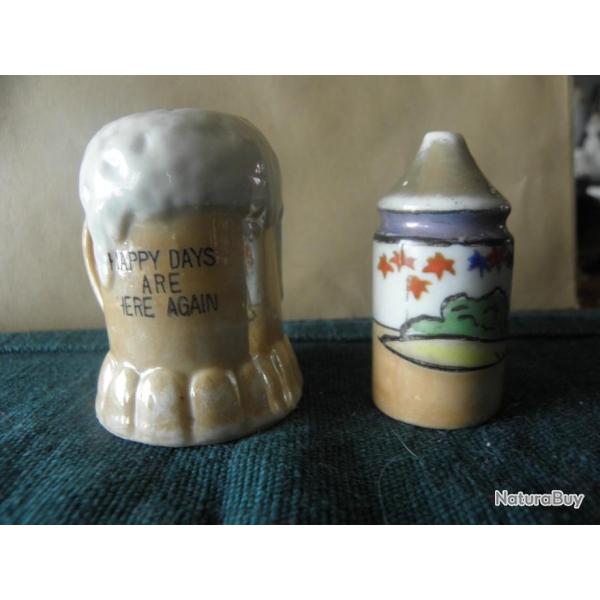 Ancienne japonaise sel et poivre MARUTOMOWARE juste apres 2eme GM