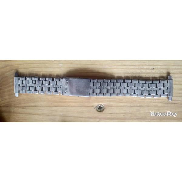"ORIENT" BRACELET 16 MM EN ACIER STAINLESS STEEL POUR MONTRE