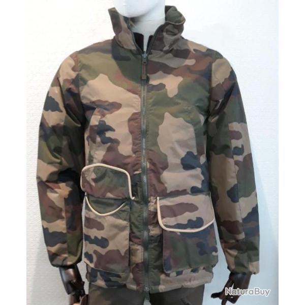 VESTE CAMO REVERSIBLE "JOHN FIELD" 14ANS