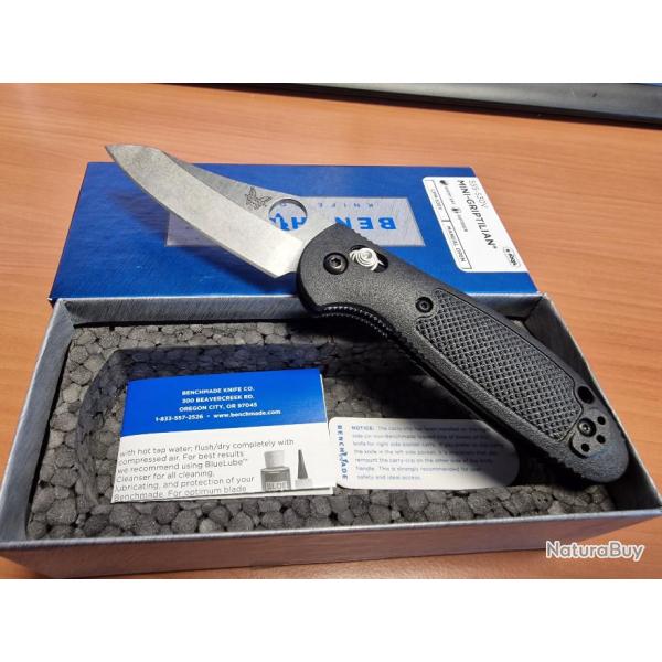 Couteau BENCHMADE 555 Mini Griptilian Parfait �tat