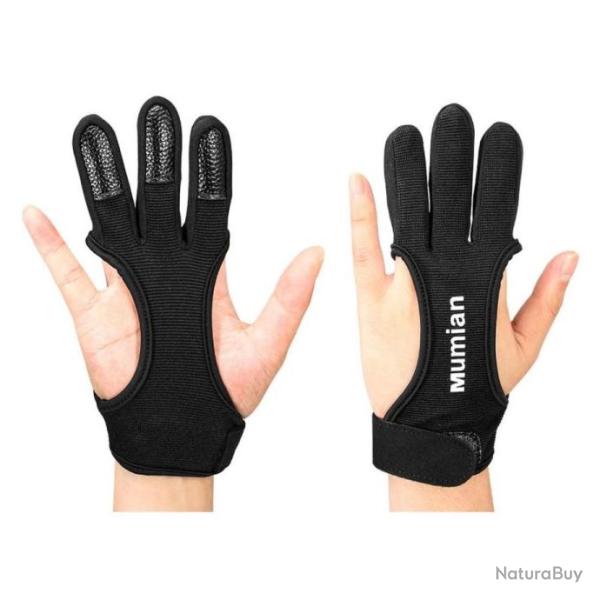 Gant Protection Tir � L'arc 3 doigts Respirant Haute Qualit� Livraison Gratuite Rapide