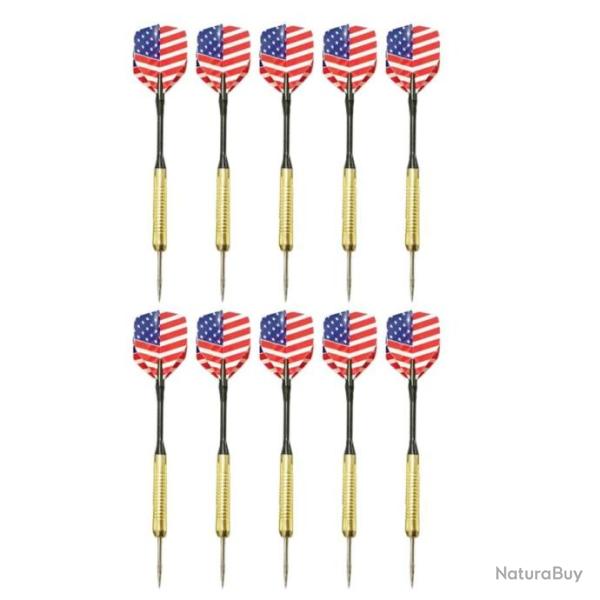 Flechettes USA x10 Pointes en Acier Haute Qualit Livraison Gratuite et Rapide
