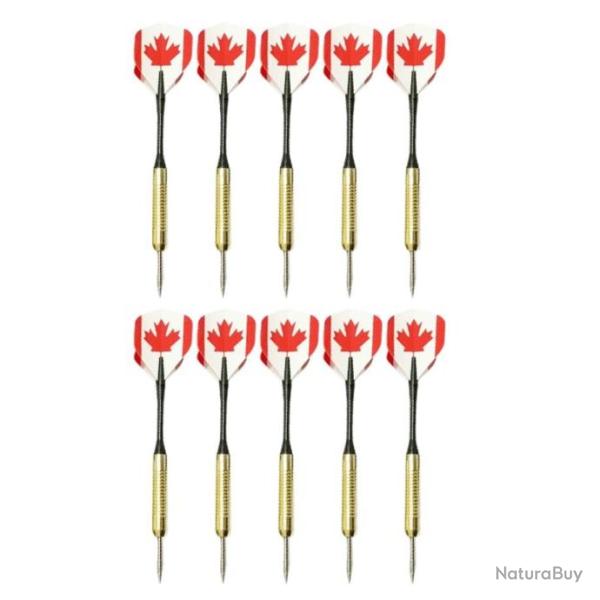 Flechettes CANADA x10 Pointes en Acier Haute Qualit Livraison Gratuite et Rapide