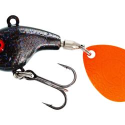 Leurre Westin DropBite Spin Tail Jig 22g 22g Black Mamba 3,7cm