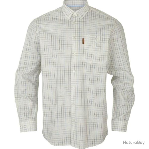 Chemise. Allerston. L S Strong. blue. White. manche. longue