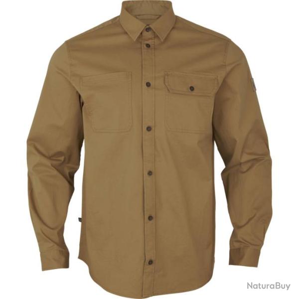Chemise Trym L S Antique sand harkila