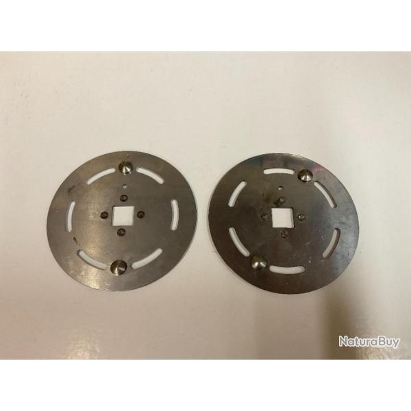 SENESI - Lot de 2 disques N�1 + N�7 de rechange pour Plumeuse � sec JUNIOR/ZIPPY