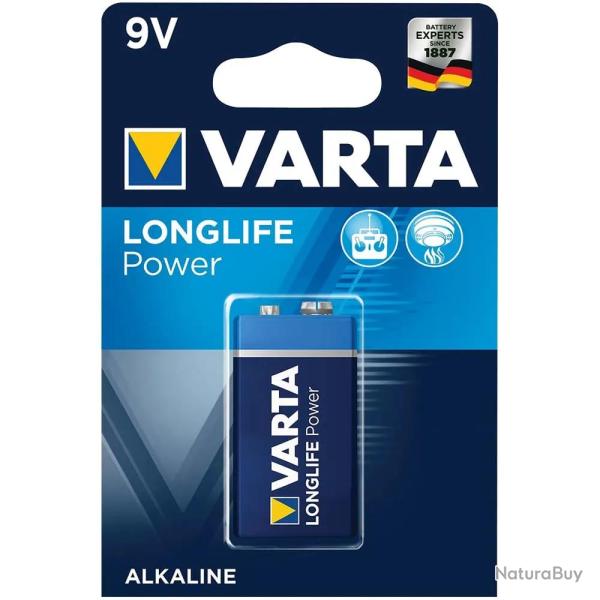 Pile alcaline Varta Longlife Power 9V / 6LR61