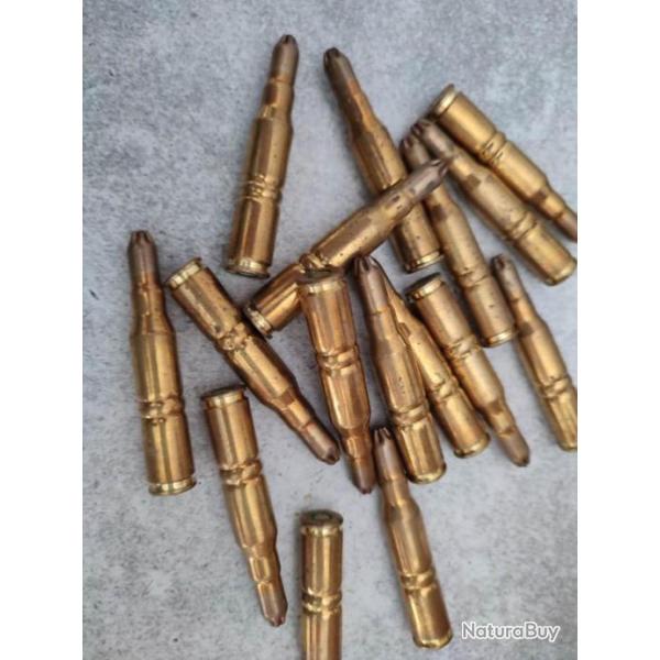 Vends lots cartouches 7.62X51 (308) a blanc  cat C7