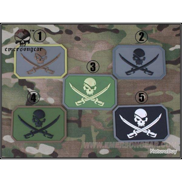 Patch 3D PVC Pirate OD (Emerson)