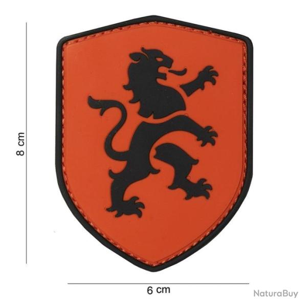 Patch 3D PVC Lion Orange (101 Inc)
