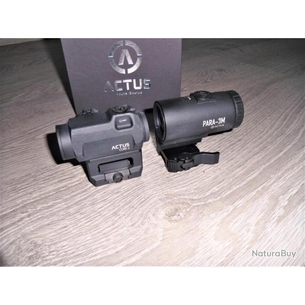 SU OPTICS ACTUS CORE-2 et magnifier Para-3M. Vid�o YouTube