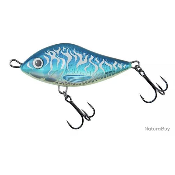 Poisson Nageur Salmo Slider Sinking 7cm 21g 7cm Holographic Super Bleak