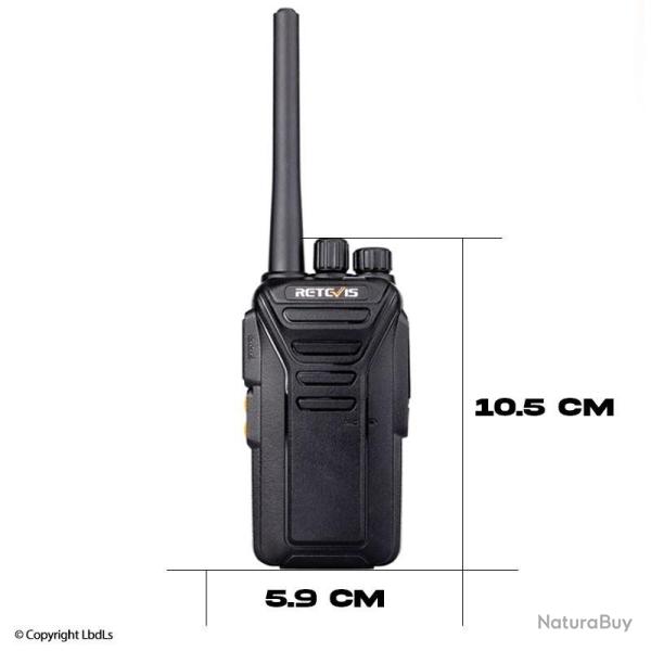 Pack de 2 RT27 Retevis PMR446