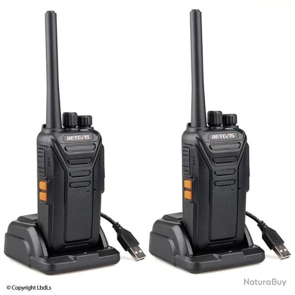 Pack de 2 RT27 Retevis PMR446